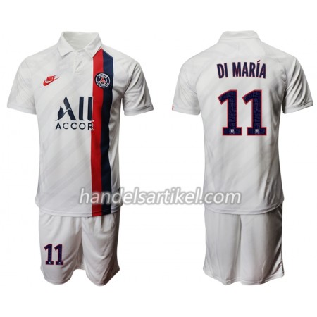 Paris Saint-Germain DI MARIA 11 Kinder Ausweich Trikotsatz 2019/20 Kurzarm (+ Kurze Hosen)